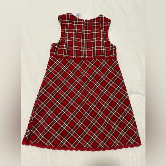 Gymboree Other - Gymboree Girls Large 5 Years Vintage Red Plaid Flannel Dress 2001 Collection